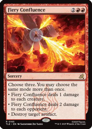 Fiery Confluence (165) [Avatar: The Last Airbender: Eternal-Legal] foil - Deck Out Gaming