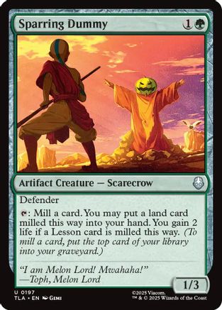 Sparring Dummy (197) [Avatar: The Last Airbender] foil - Deck Out Gaming