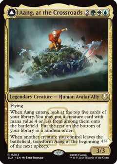 Aang, at the Crossroads (203) [Avatar: The Last Airbender] - Deck Out Gaming