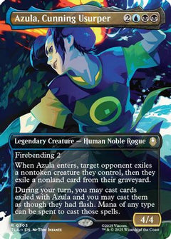 Azula, Cunning Usurper (Borderless) (303) [Avatar: The Last Airbender] - Deck Out Gaming