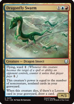 Dragonfly Swarm (215) [Avatar: The Last Airbender] foil - Deck Out Gaming