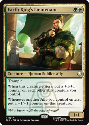 Earth King's Lieutenant (217) [Avatar: The Last Airbender] - Deck Out Gaming