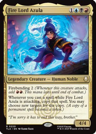 Fire Lord Azula (220) [Avatar: The Last Airbender] - Deck Out Gaming