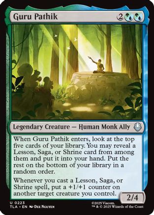 Guru Pathik (223) [Avatar: The Last Airbender] foil - Deck Out Gaming