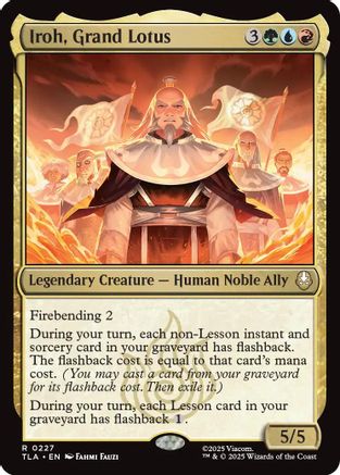 Iroh, Grand Lotus (227) [Avatar: The Last Airbender] - Deck Out Gaming