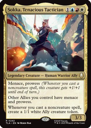 Sokka, Tenacious Tactician (242) [Avatar: The Last Airbender] - Deck Out Gaming