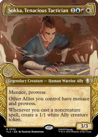 Sokka, Tenacious Tactician (Showcase) (352) [Avatar: The Last Airbender] - Deck Out Gaming
