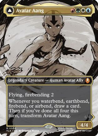 Avatar Aang (Borderless) (308) [Avatar: The Last Airbender] - Deck Out Gaming