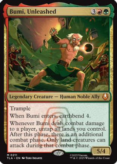 Bumi, Unleashed (211) [Avatar: The Last Airbender] foil - Deck Out Gaming