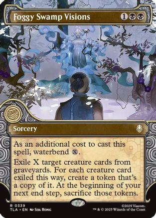 Foggy Swamp Visions (Showcase) (339) [Avatar: The Last Airbender] foil - Deck Out Gaming