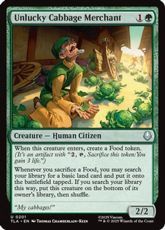 Unlucky Cabbage Merchant (201) [Avatar: The Last Airbender] - Deck Out Gaming