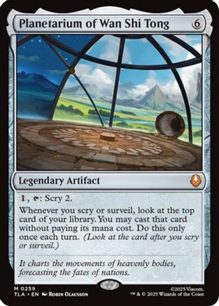 Planetarium of Wan Shi Tong (259) [Avatar: The Last Airbender] - Deck Out Gaming