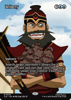 Bribery (Borderless) (10) [Avatar: The Last Airbender: Eternal-Legal] foil - Deck Out Gaming