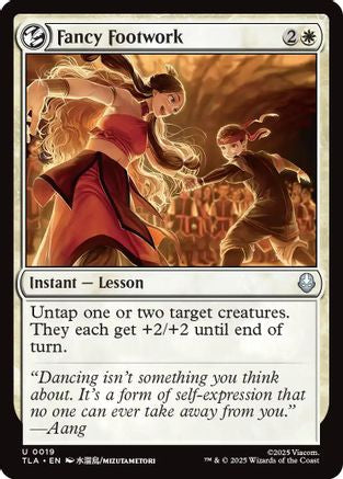 Fancy Footwork (19) [Avatar: The Last Airbender] foil - Deck Out Gaming