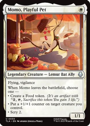 Momo, Playful Pet (30) [Avatar: The Last Airbender] - Deck Out Gaming