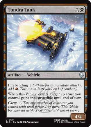 Tundra Tank (121) [Avatar: The Last Airbender] - Deck Out Gaming