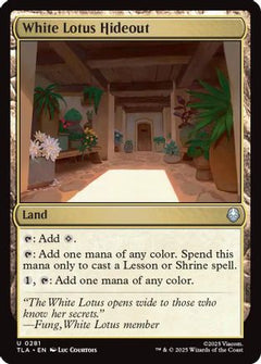 White Lotus Hideout (281) [Avatar: The Last Airbender] foil - Deck Out Gaming