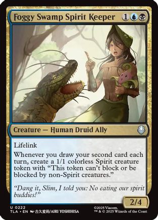 Foggy Swamp Spirit Keeper (222) [Avatar: The Last Airbender] foil - Deck Out Gaming