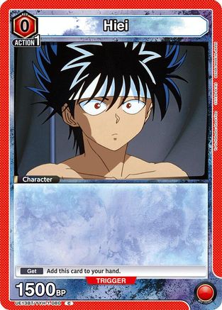 Hiei (080) (Box Topper Foil) (UE13BT/YYH-1-080) [UE13BT: Yu Yu Hakusho: Ghost Files] Foil - Deck Out Gaming