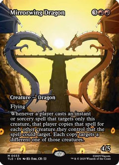 Mirrorwing Dragon (Borderless) (33) [Avatar: The Last Airbender: Eternal-Legal] - Deck Out Gaming