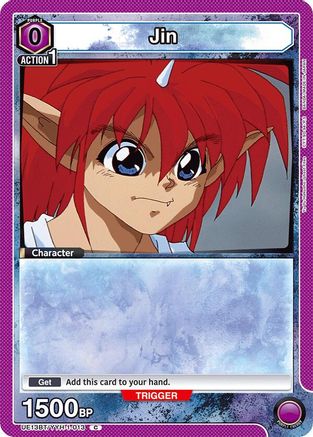 Jin (013) (Box Topper Foil) (UE13BT/YYH-1-013) [UE13BT: Yu Yu Hakusho: Ghost Files] Foil - Deck Out Gaming