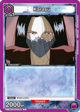 Karasu (006) (Box Topper Foil) (UE13BT/YYH-1-006) [UE13BT: Yu Yu Hakusho: Ghost Files] Foil