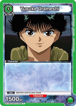 Yusuke Urameshi (035) (Box Topper Foil) (UE13BT/YYH-1-035) [UE13BT: Yu Yu Hakusho: Ghost Files] Foil
