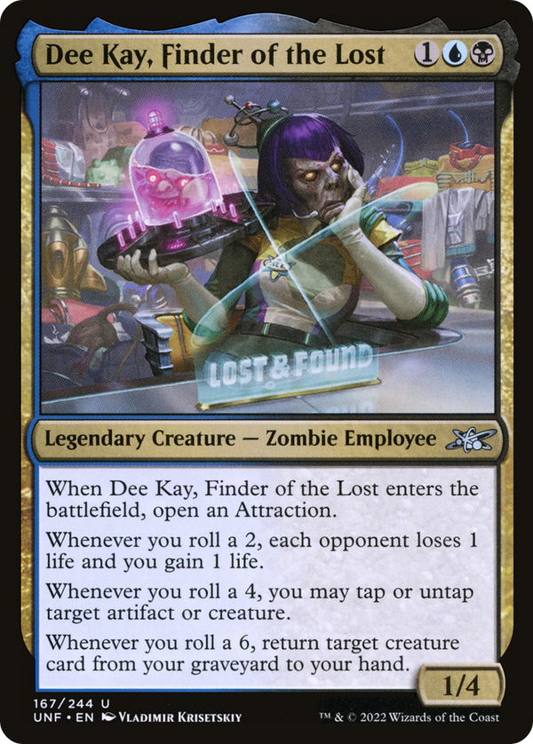 Dee Kay, Finder of the Lost (167) [Unfinity] - Deck Out Gaming