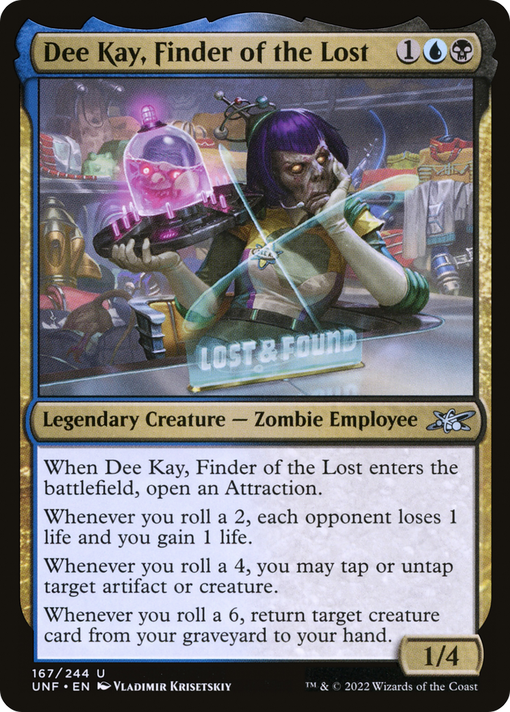 Dee Kay, Finder of the Lost (167) [Unfinity] - Deck Out Gaming