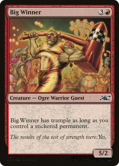 Big Winner (Galaxy Foil) (387) [Unfinity] foil - Deck Out Gaming