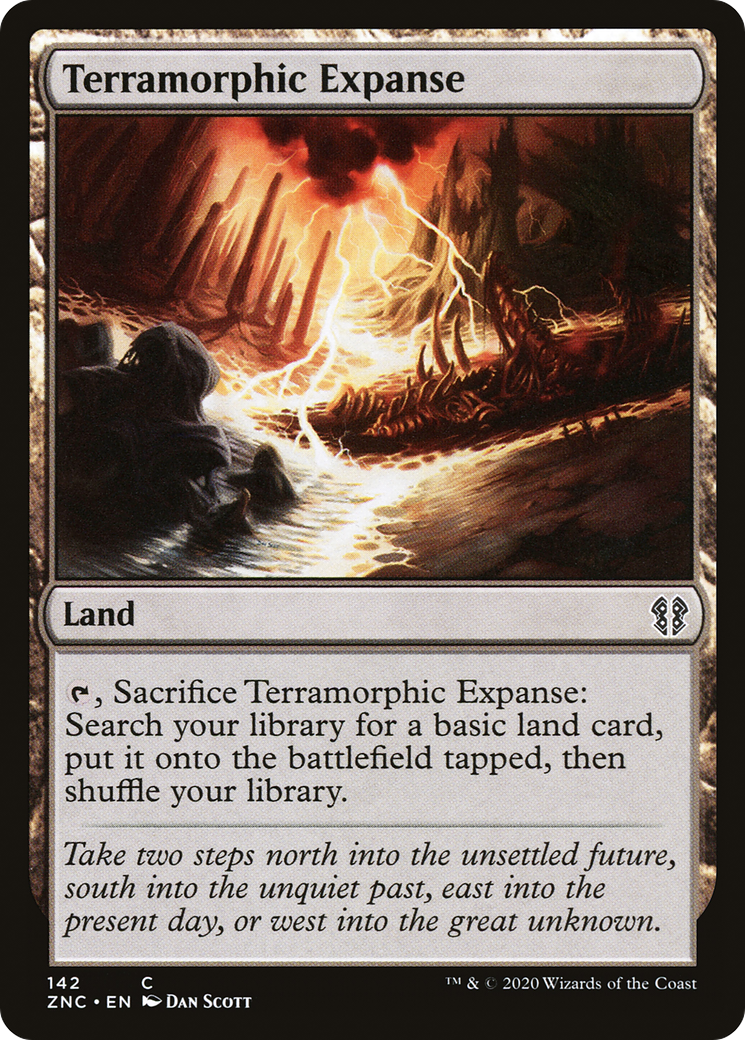Terramorphic Expanse (142) [Commander: Zendikar Rising] - Deck Out Gaming