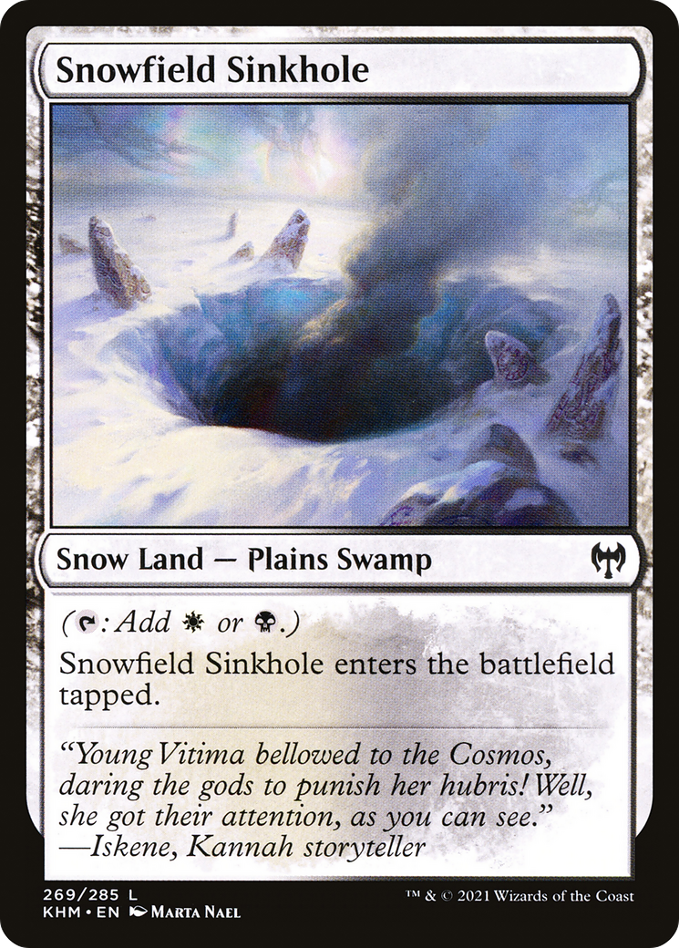 Snowfield Sinkhole (269) [Kaldheim] - Deck Out Gaming