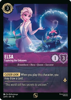 Elsa - Exploring the Unkown (22) [Disney Lorcana Promo Cards] Cold Foil - Deck Out Gaming