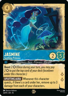 Jasmine - Soothing Princess (26) [Disney Lorcana Promo Cards] Cold Foil - Deck Out Gaming