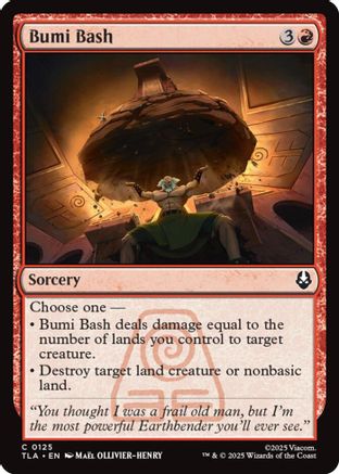 Bumi Bash (125) [Avatar: The Last Airbender] - Deck Out Gaming