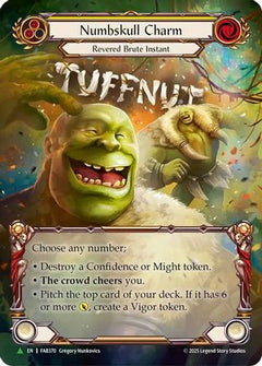 Numbskull Charm - FAB370 (FAB370) [Super Slam] Cold Foil - Deck Out Gaming