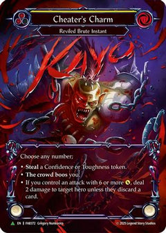 Cheater's Charm - FAB372 (FAB372) [Flesh and Blood: Promo Cards] Cold Foil - Deck Out Gaming