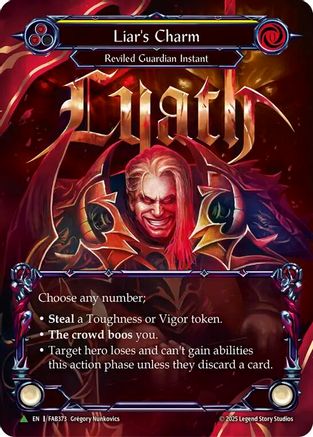 Liar's Charm - FAB373 (FAB373) [Flesh and Blood: Promo Cards] Cold Foil - Deck Out Gaming