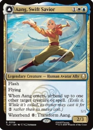 Aang, Swift Savior (204) [Avatar: The Last Airbender] - Deck Out Gaming