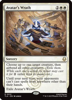 Avatar's Wrath (12) [Avatar: The Last Airbender] foil - Deck Out Gaming
