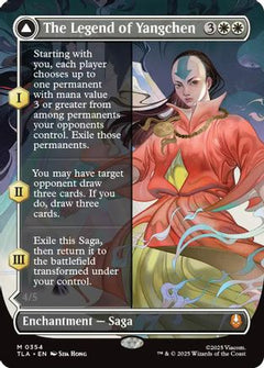 The Legend of Yangchen (Borderless) (354) [Avatar: The Last Airbender] - Deck Out Gaming