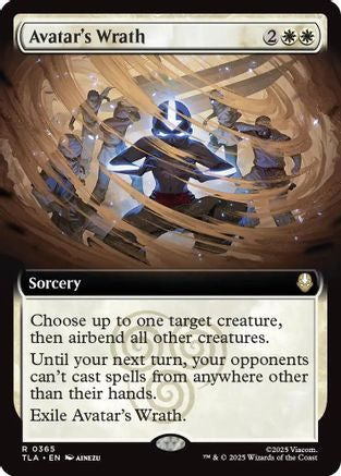 Avatar's Wrath (Extended Art) (365) [Avatar: The Last Airbender] - Deck Out Gaming