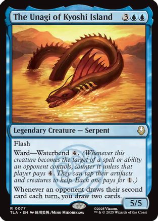 The Unagi of Kyoshi Island (77) [Avatar: The Last Airbender] foil - Deck Out Gaming