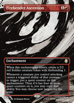 Firebender Ascension (Borderless) (312) [Avatar: The Last Airbender] foil - Deck Out Gaming