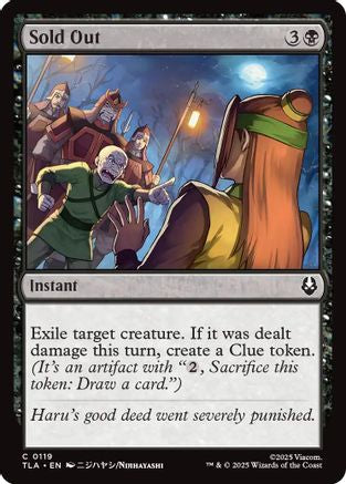 Sold Out (119) [Avatar: The Last Airbender] - Deck Out Gaming