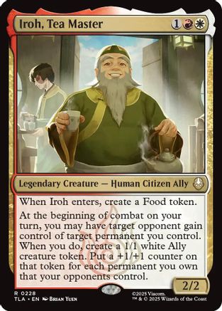 Iroh, Tea Master (228) [Avatar: The Last Airbender] - Deck Out Gaming