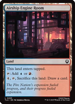 Airship Engine Room (265) [Avatar: The Last Airbender] foil - Deck Out Gaming