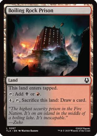 Boiling Rock Prison (267) [Avatar: The Last Airbender] - Deck Out Gaming
