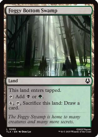 Foggy Bottom Swamp (269) [Avatar: The Last Airbender] foil - Deck Out Gaming