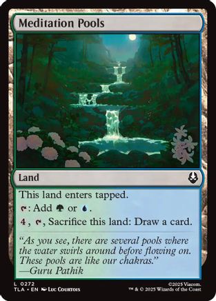 Meditation Pools (272) [Avatar: The Last Airbender] foil - Deck Out Gaming